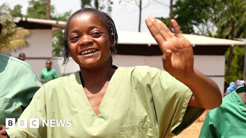 BBC reports from the epicenter of the Ebola outbreak, capturing moments of joy