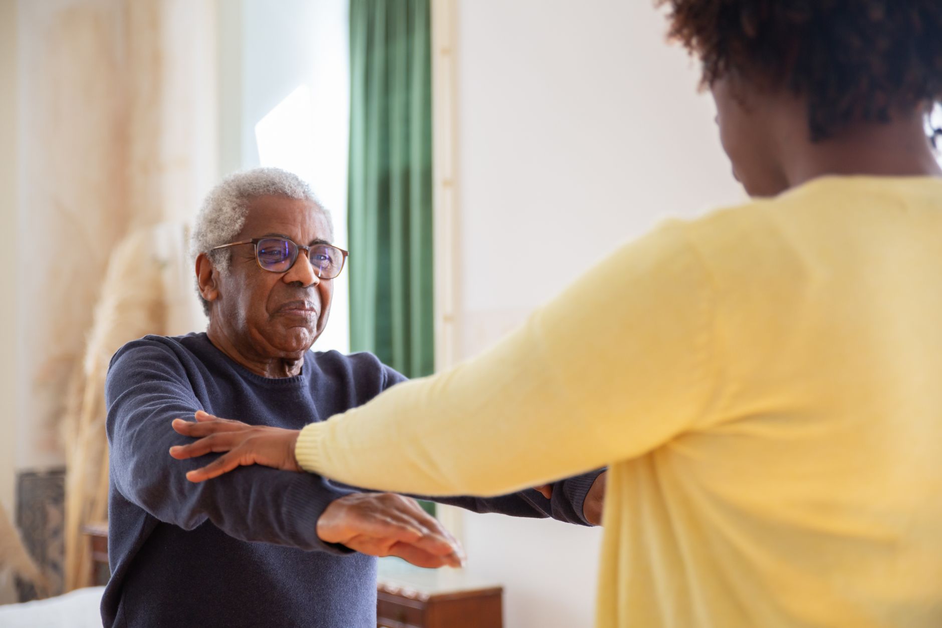 Seated exercises improve both physical and mental health