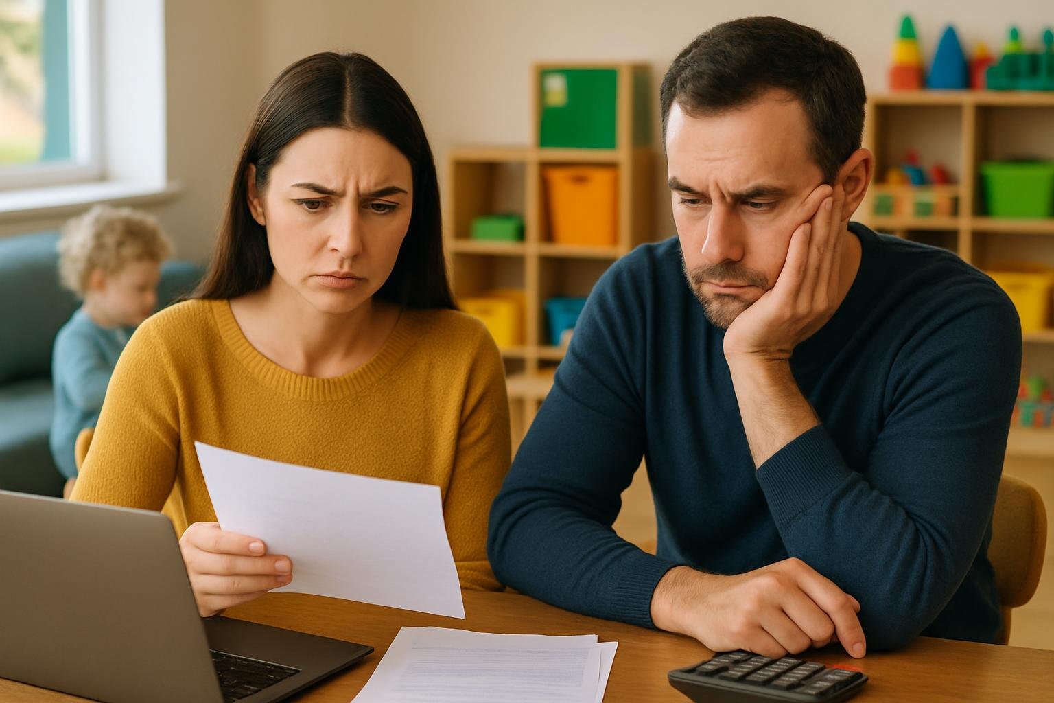 Nursery costs in Wales highest in UK as husband considers quitting job to care for kids