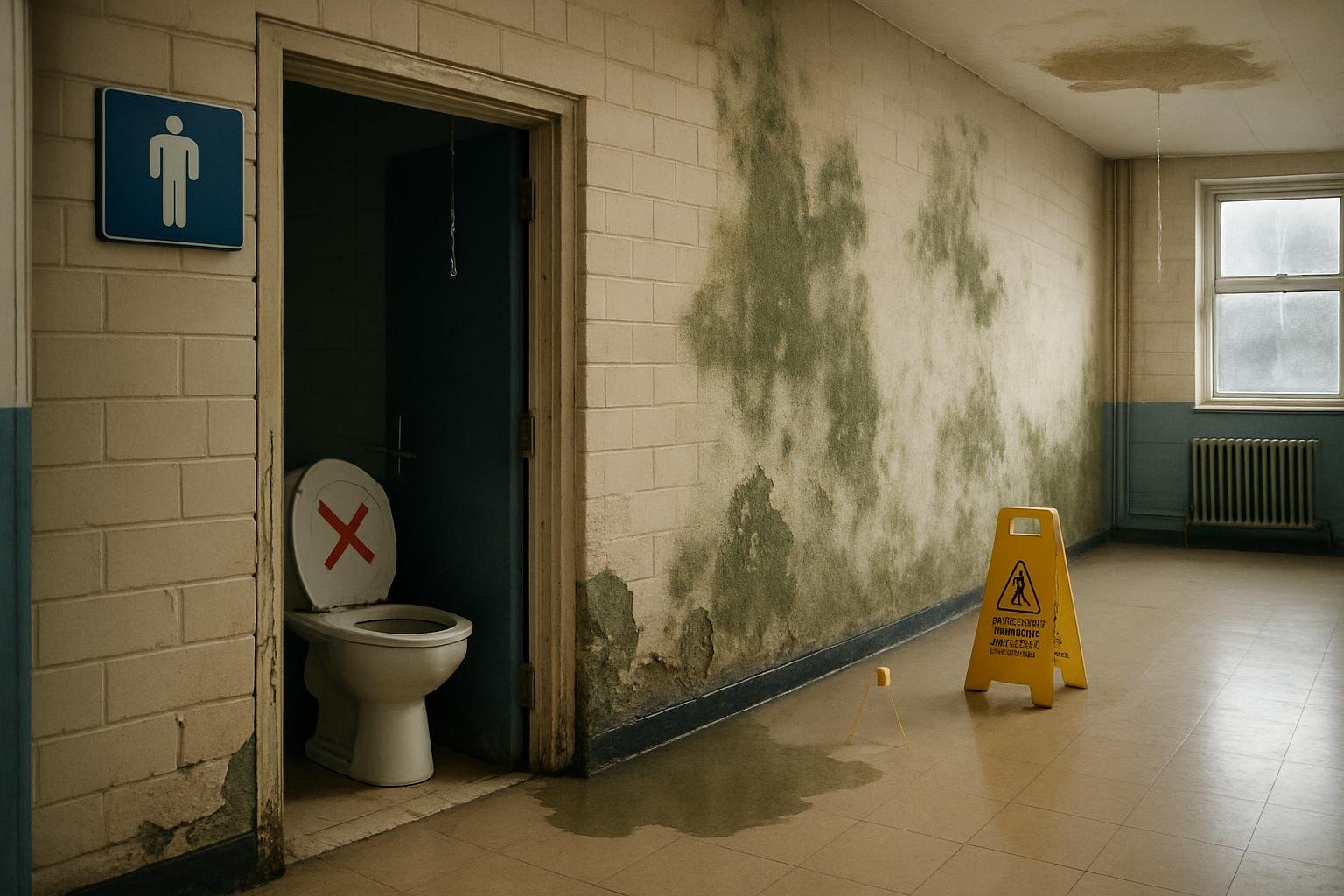 Poll reveals half of England’s schools are unfit due to leaks, mould, and broken toilets