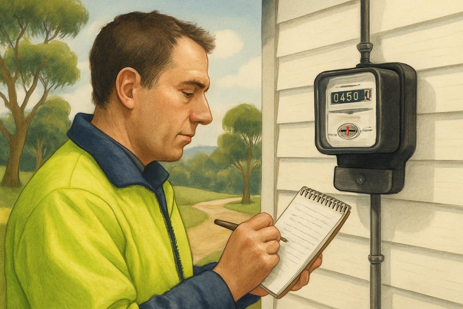 How reading electrical meters for a year helped me rediscover writing joy