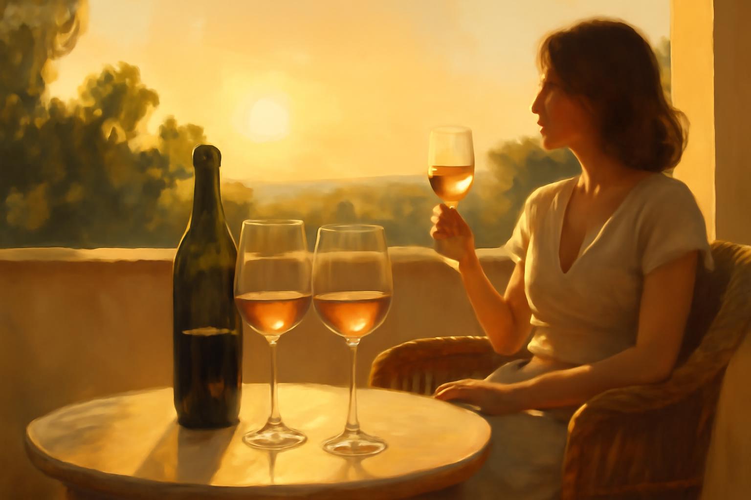 The unexpected rise of blouge wine: perfect for 5pm in the sun