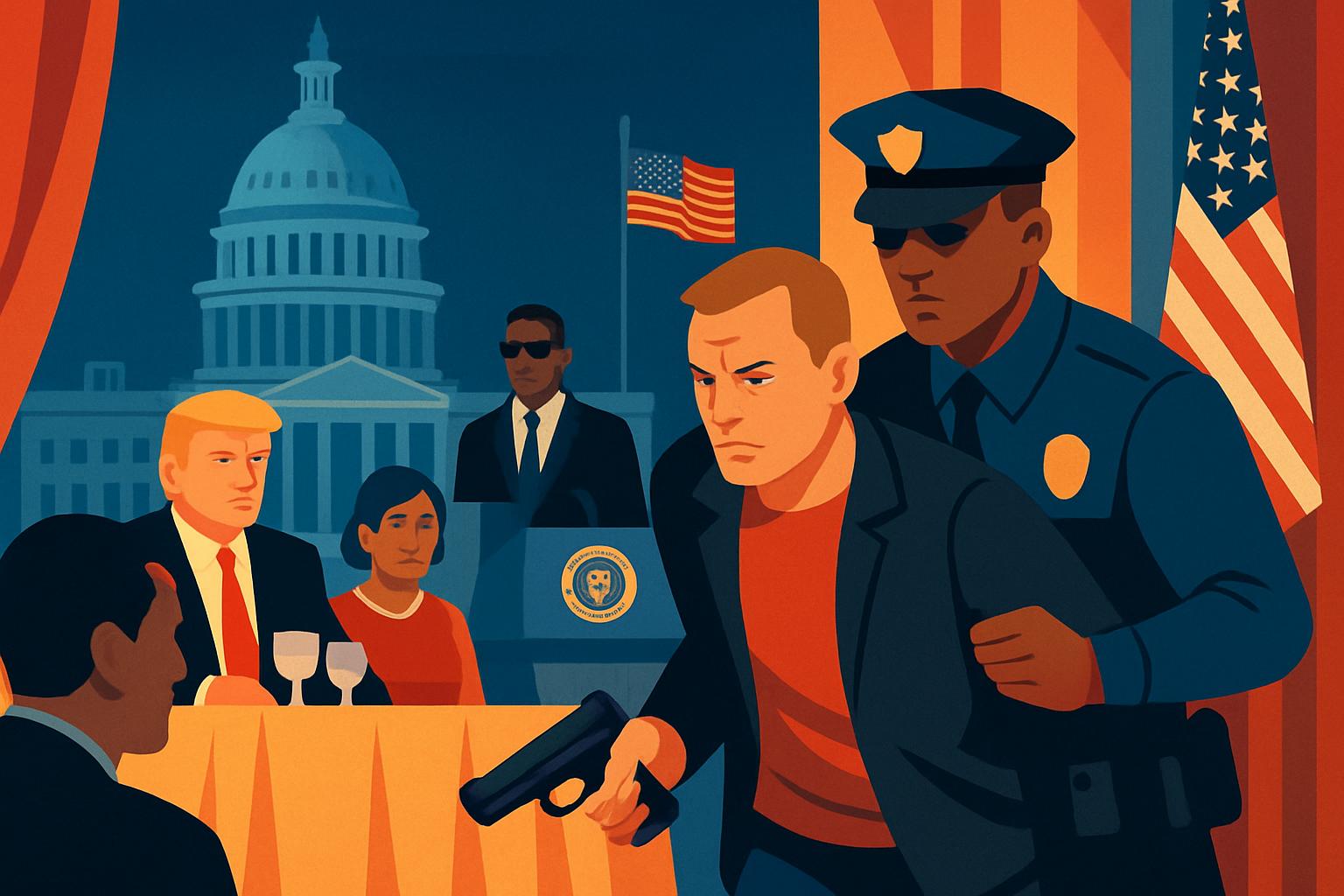 Updates on the suspected gunman at the Washington press dinner