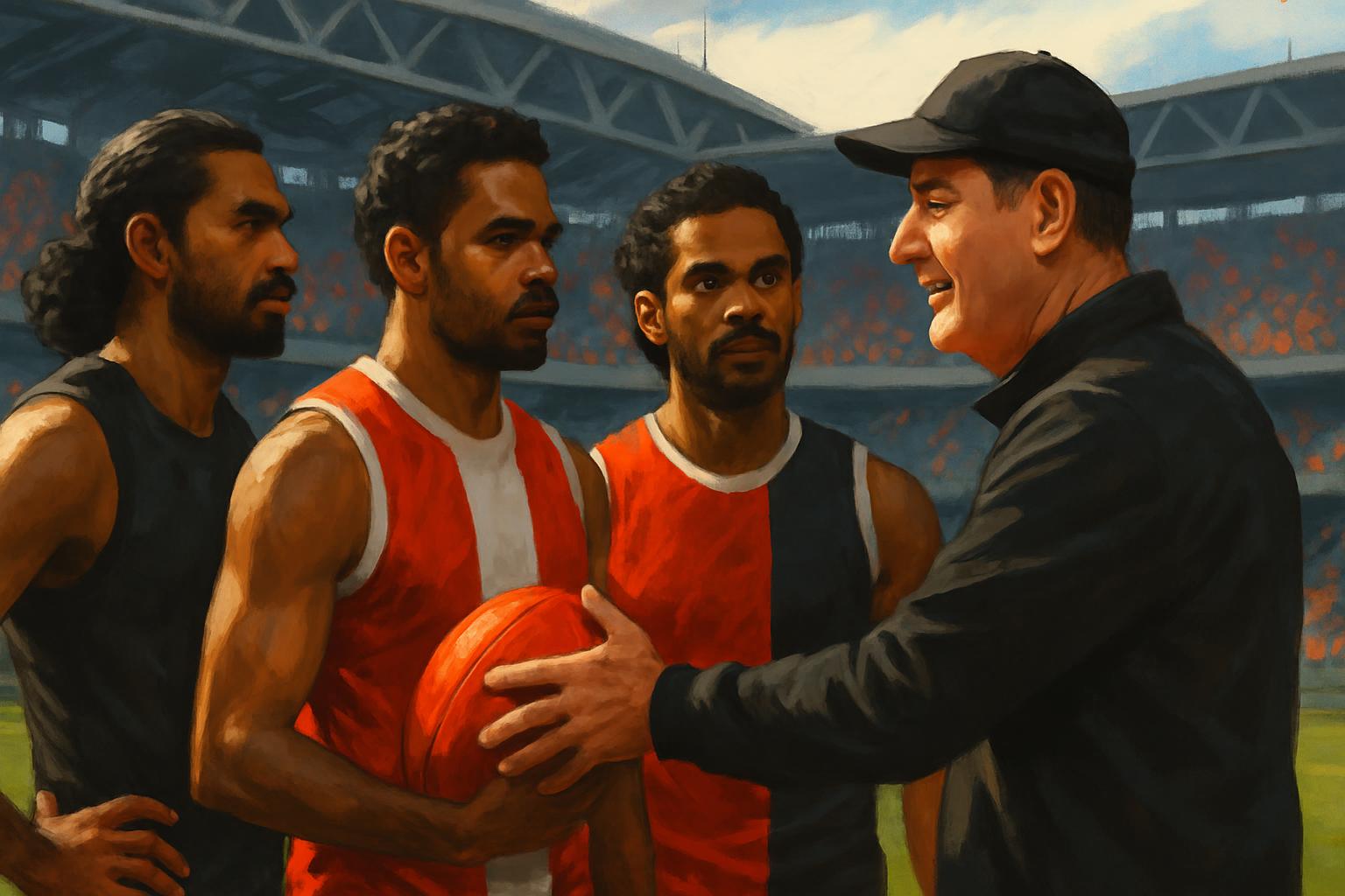 Indigenous players support St Kilda coach Ross Lyon following casual racism remark