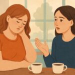 How do I respond to my friends when they criticize their own weight and looks?